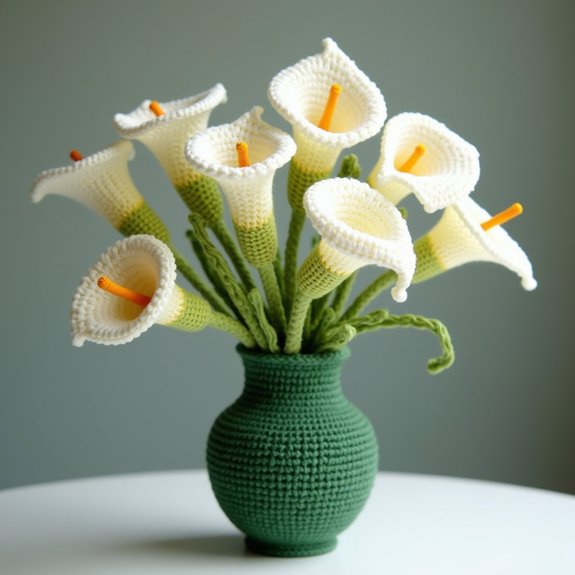 elegant calla lily stems