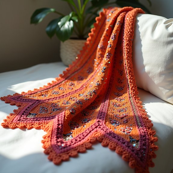 elegant embellished wrap garments