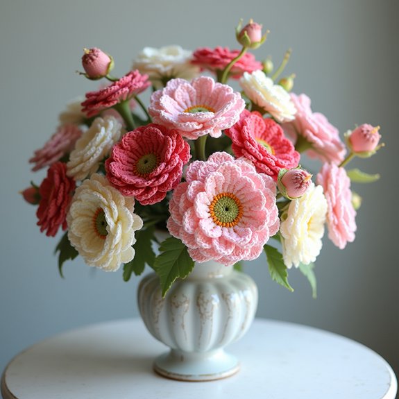 elegant floral design display