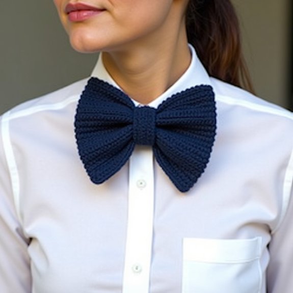 elegant handmade crochet accessory