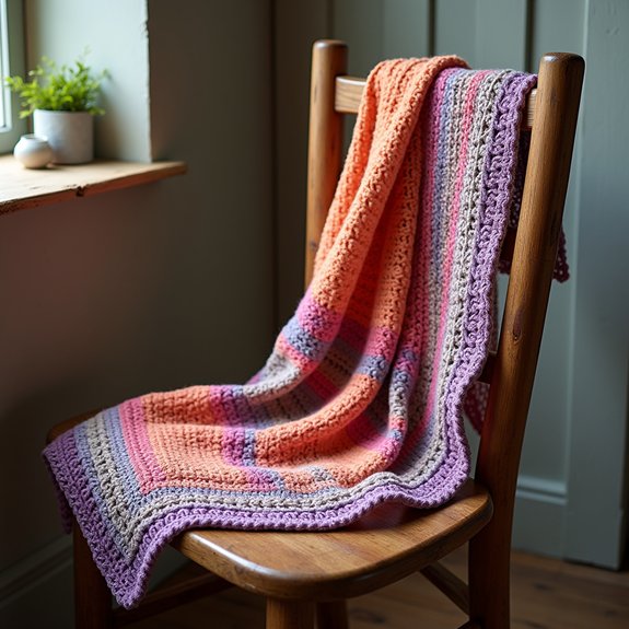 elegant knitted wrap accessory