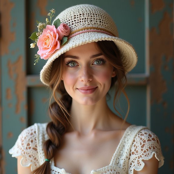 elegant retro headwear style