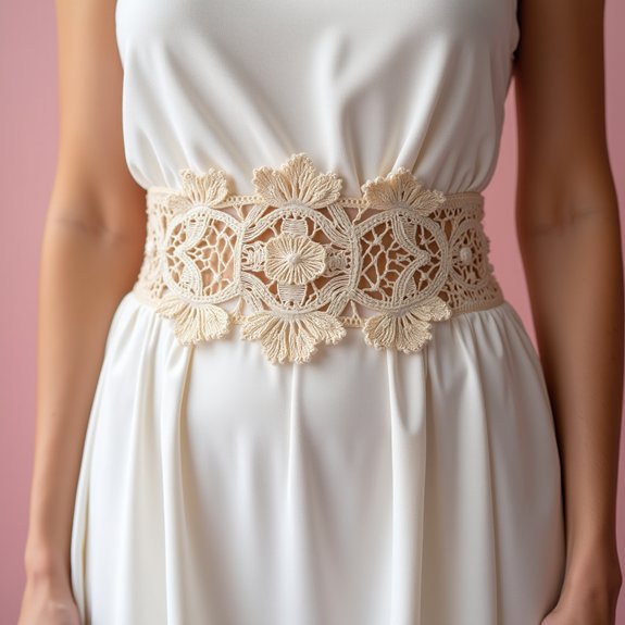 elegant vintage crochet accessory