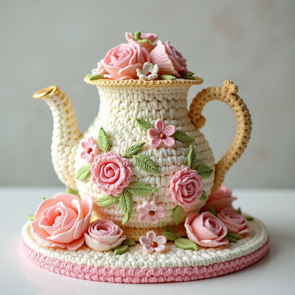 elegant vintage teapot design