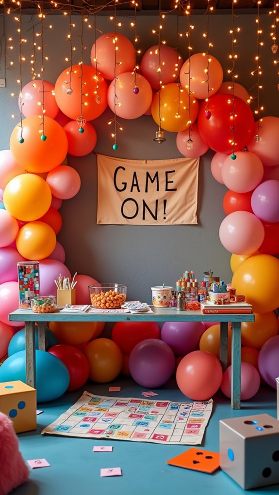 engaging gaming activities space