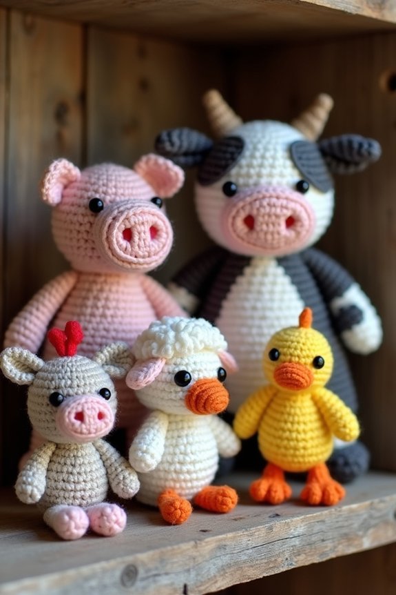 farm animals living together