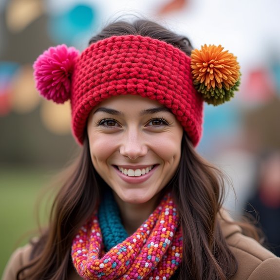 festive ear warmer accessory