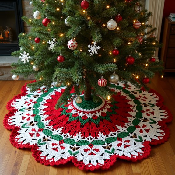 festive holiday tree decoration