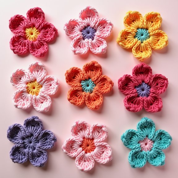 floral fabric decoration technique