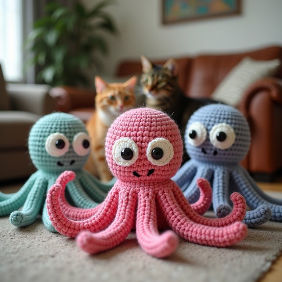 fun and vibrant octopus toys