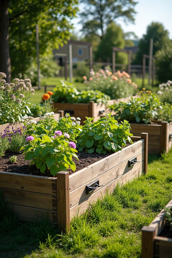 gardening with elevated structures
