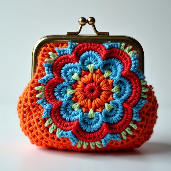 geometric design handbag accessory