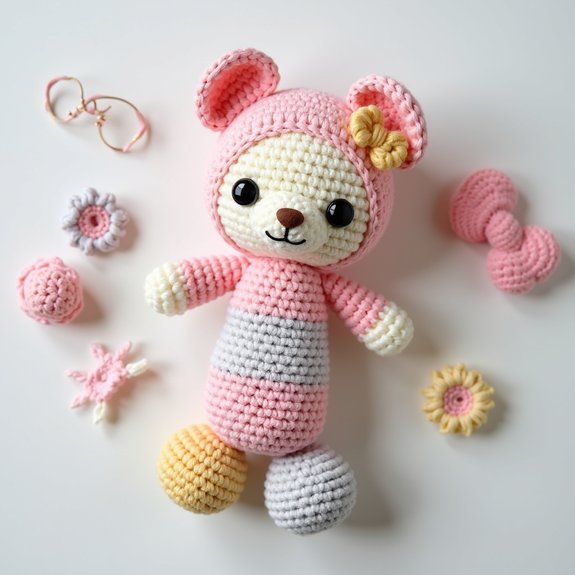 handmade baby toy rattle