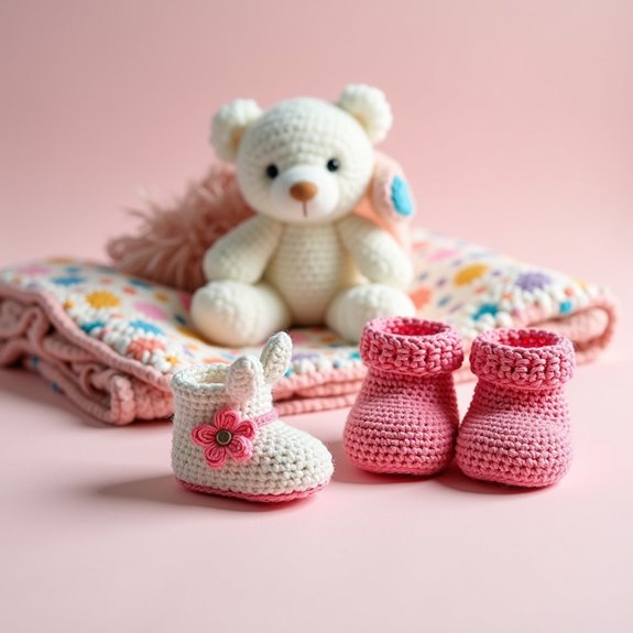 handmade crochet baby gifts