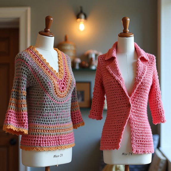 handmade crochet clothing designs