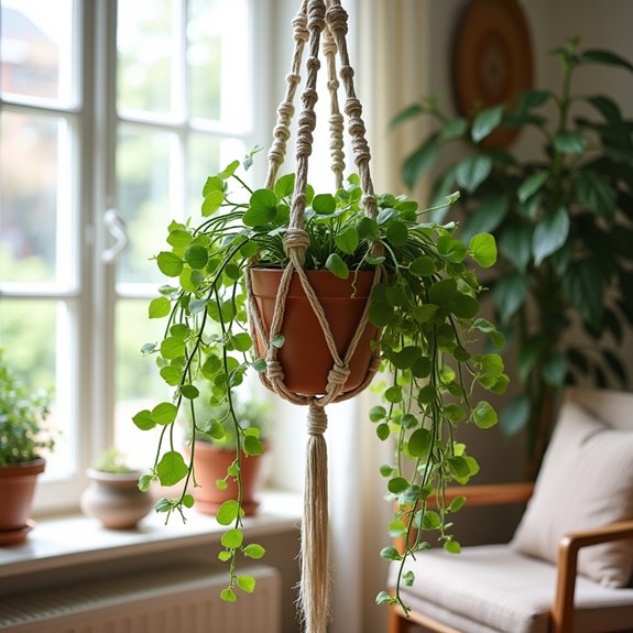 handmade plant holder design