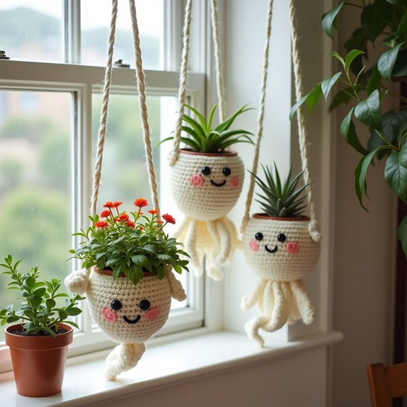 hauntingly beautiful plant holders