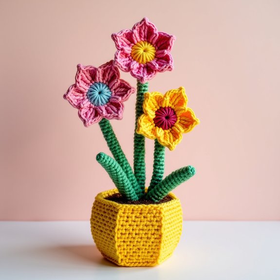 hexagon shaped gardening container