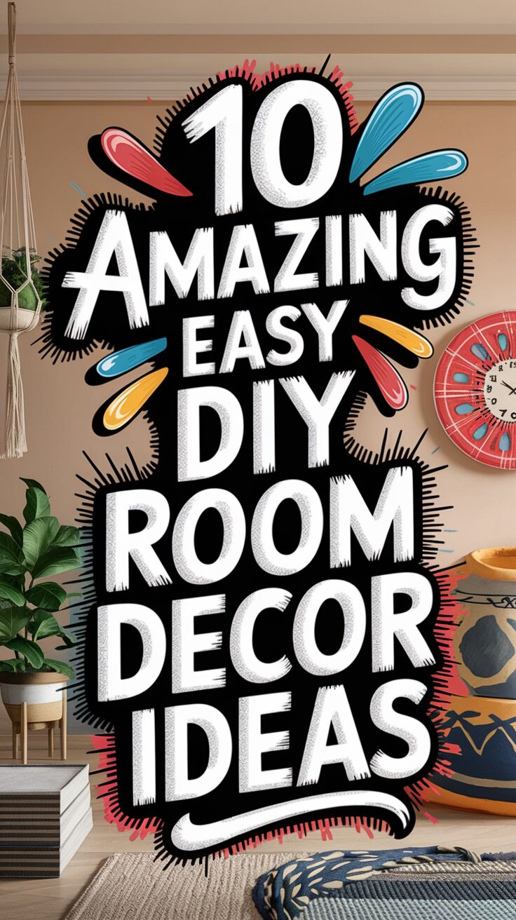 Easy Diy Room Decor Ideas