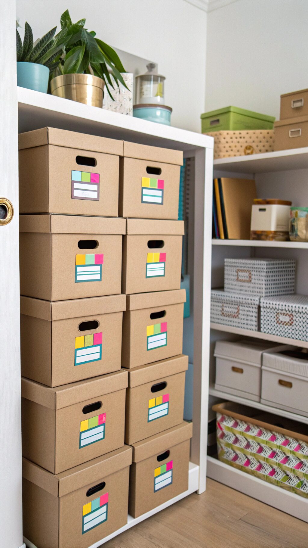 Cardboard Storage