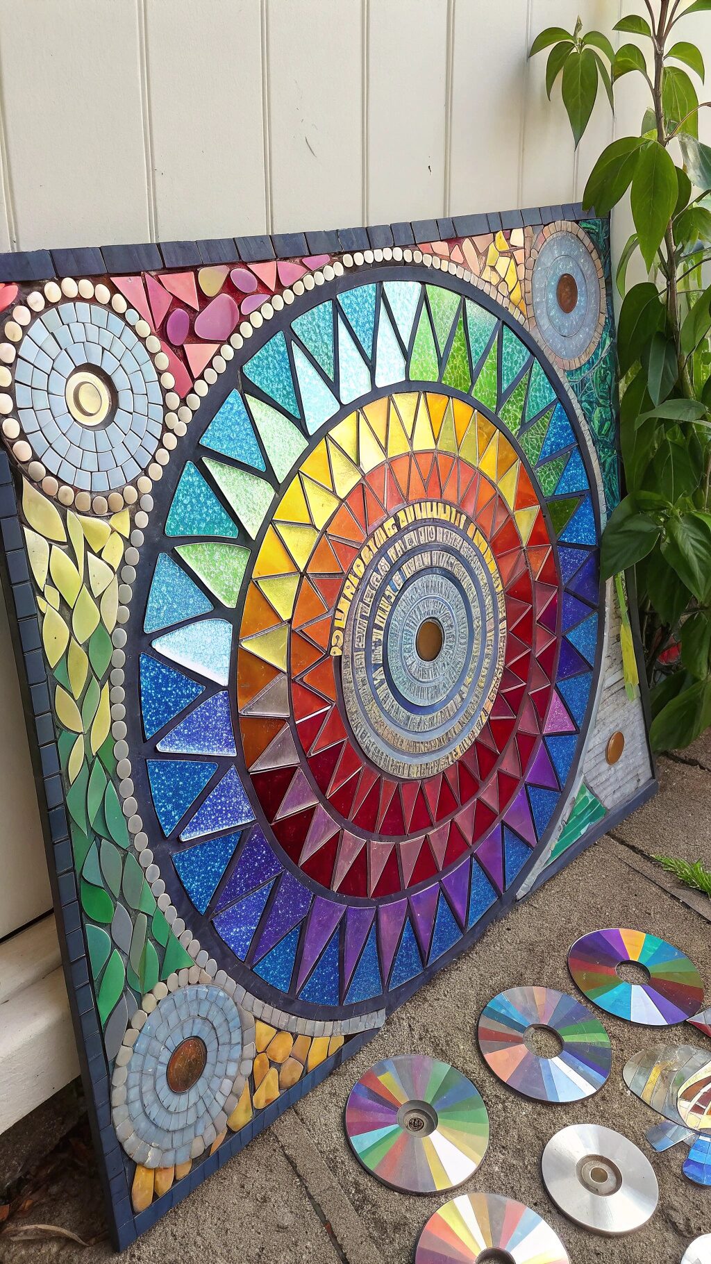 CD Mosaic Art