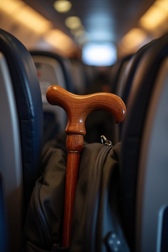 in flight storage guidelines