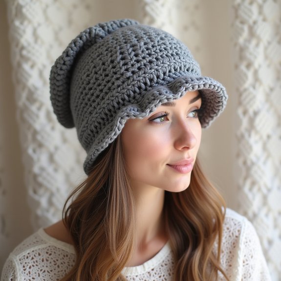 inclusive crochet headwear design