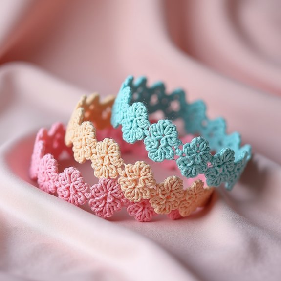 intricate lace design bracelet