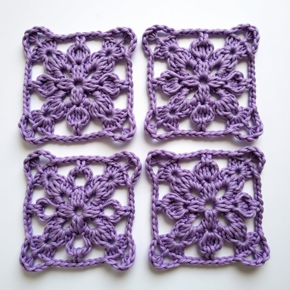 lavender flower blooming square