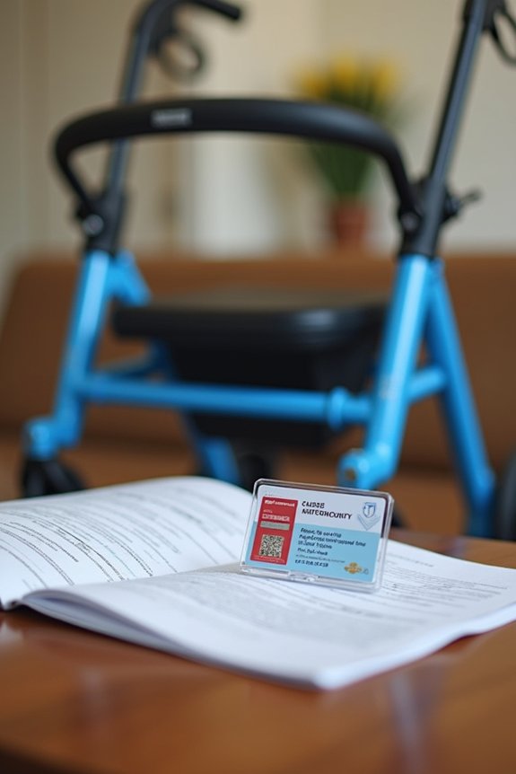 medicare rollator insurance options