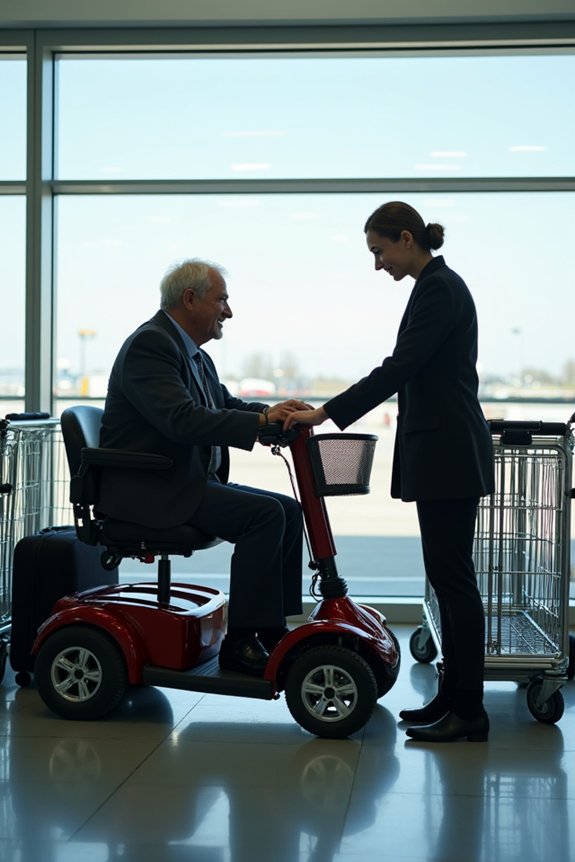 mobility scooter airline guidelines