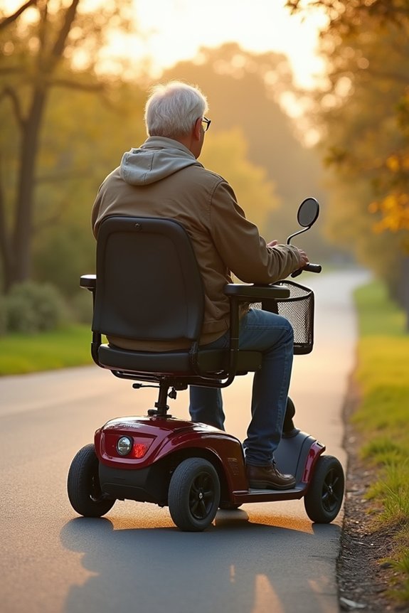 mobility scooter speed influences