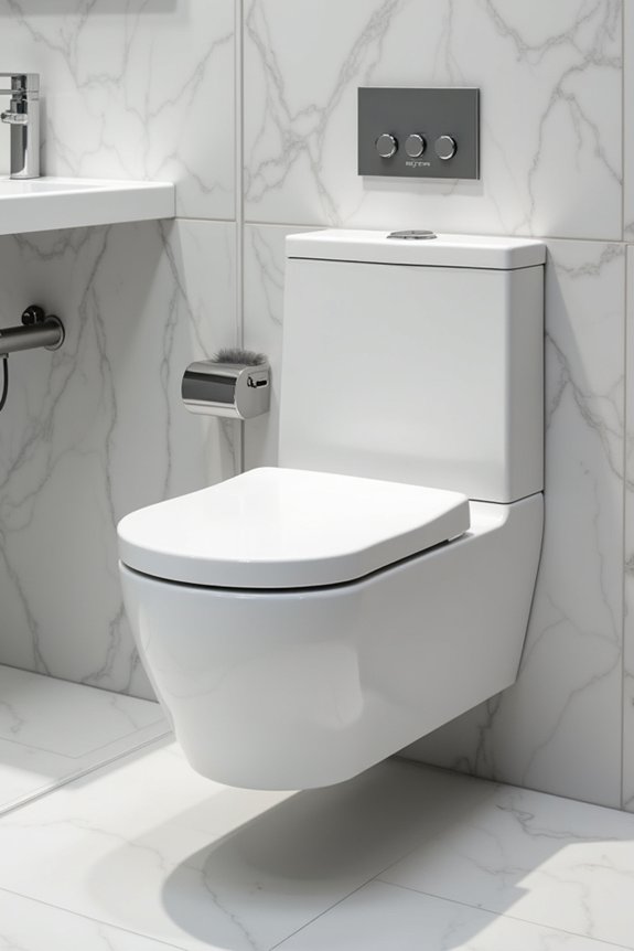 modern bathroom commode styles