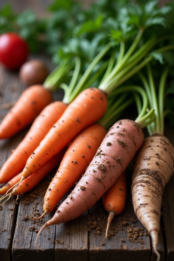 nutritious fibrous root vegetables