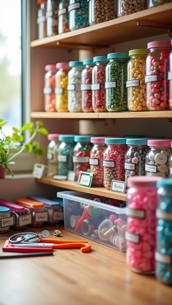 organize for quick retrieval
