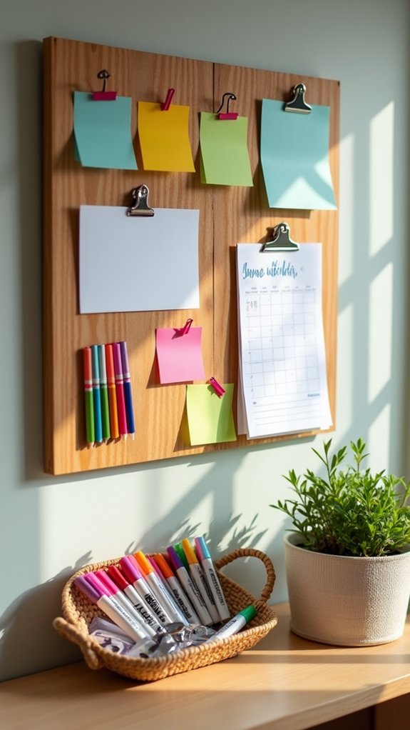 organized family communication hub
