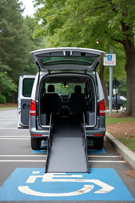 parking and transit options