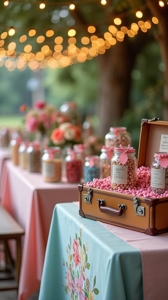personalized gift giving stations