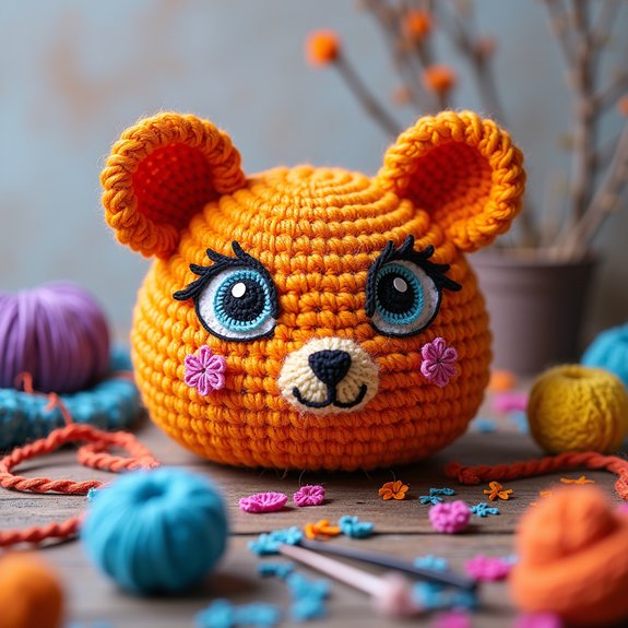 playful animal themed clutch