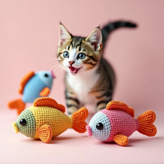 playful aquatic creature toys