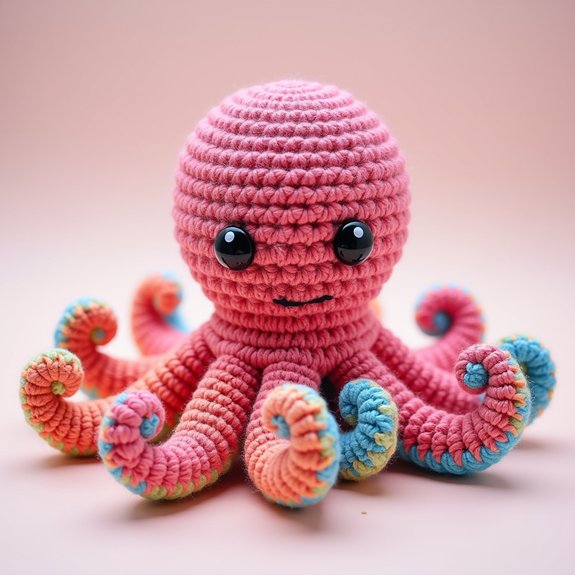 playful aquatic plush toy