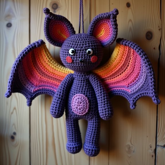 playful bat decor piece