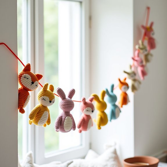 playful decorative animal banner