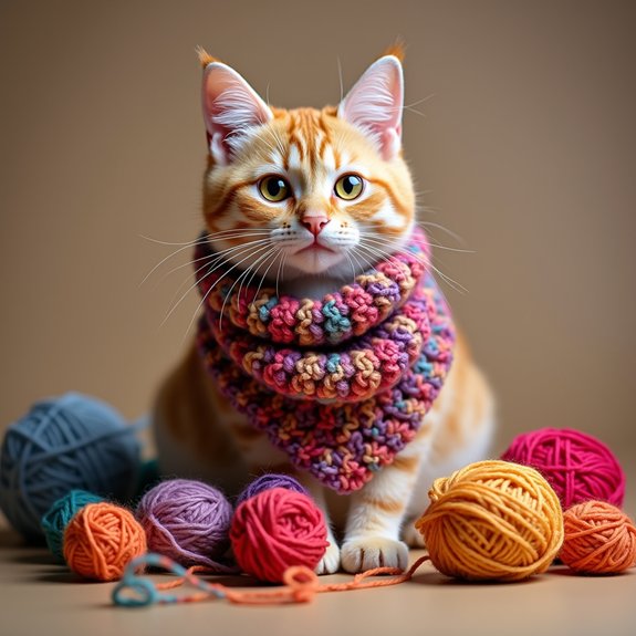 playful feline themed accessories