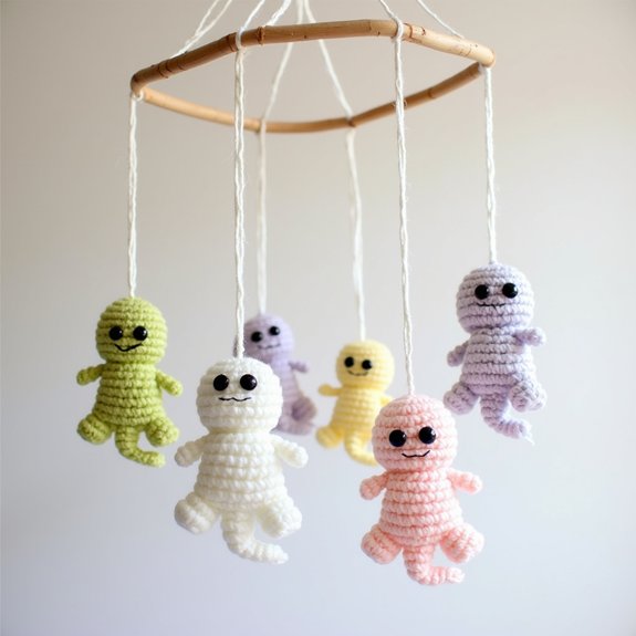 playful floating ghost decor