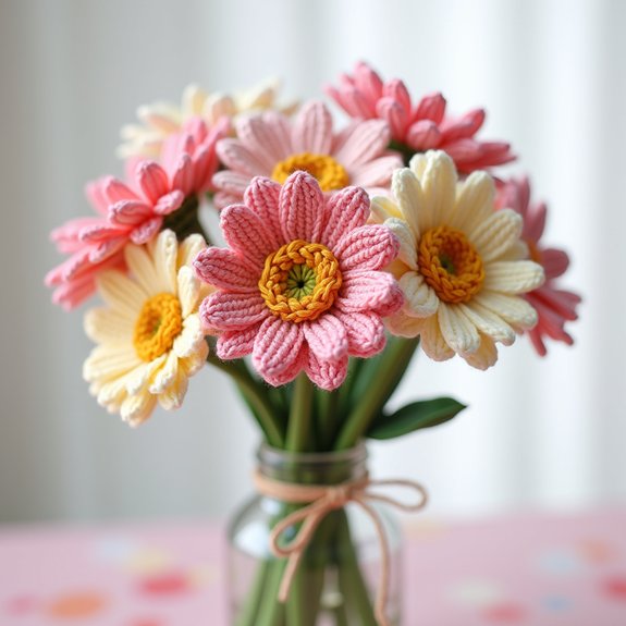 playful floral arrangement design