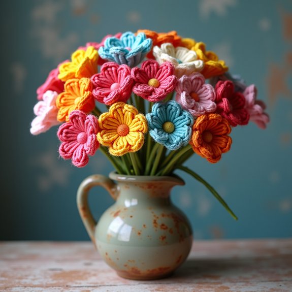 playful floral arrangements blooming