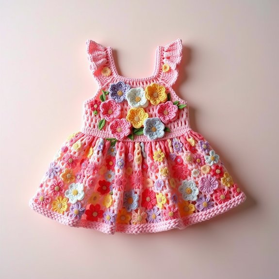 playful floral print dress