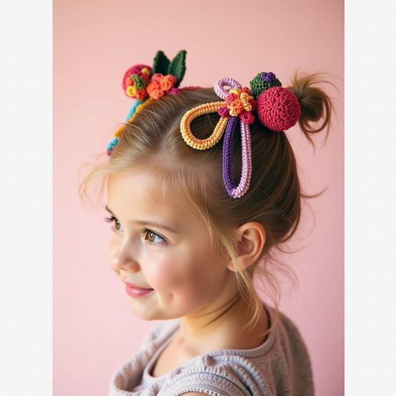 playful hair accessory cords