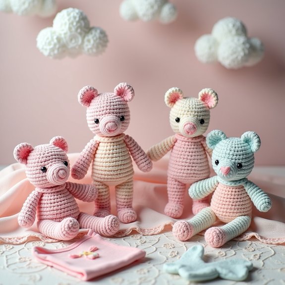 playful handmade crochet creations